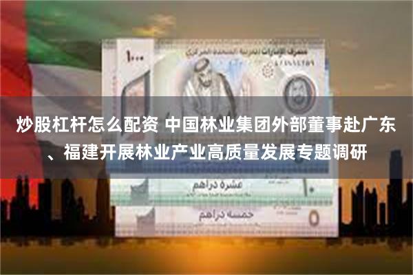 炒股杠杆怎么配资 中国林业集团外部董事赴广东、福建开展林业产业高质量发展专题调研